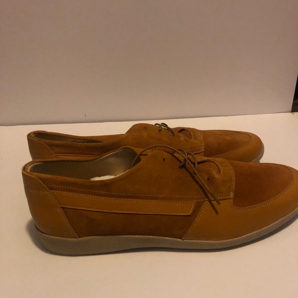 Johnny Famous Brown Suede Shoes Like Bally Siesta